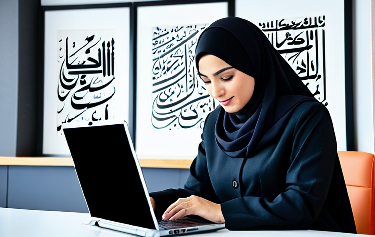에반게리온 프라모델 출시 정보 - Modern Professional Woman**

"A professional businesswoman in a modest, well-tailored abaya and hija...