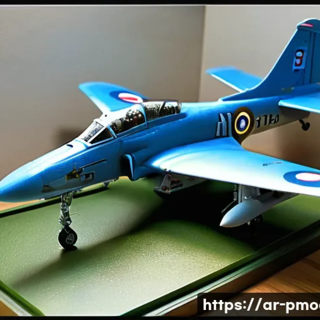 1 72 스케일 프라모델 장단점 - A detailed 1/72 scale plastic model assembly scene featuring a hobbyist workspace illuminated by war...